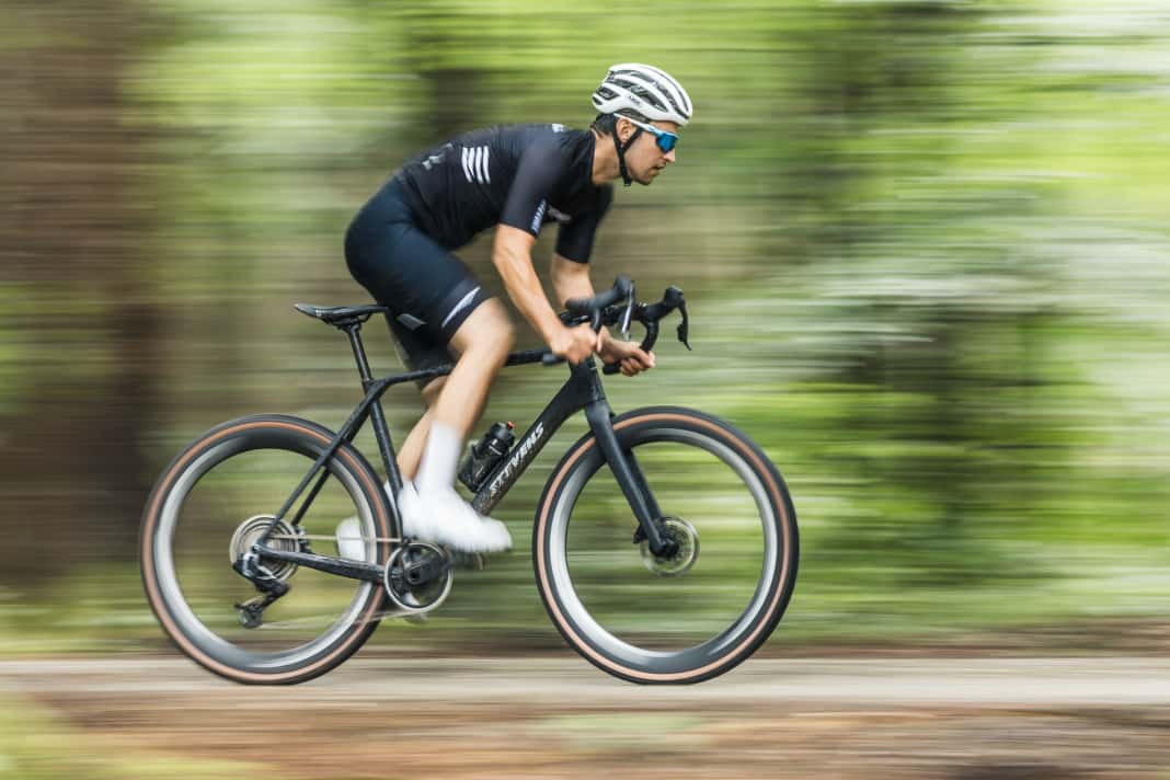 The Stevens Camino RS is said to be made for fast gravel riding.