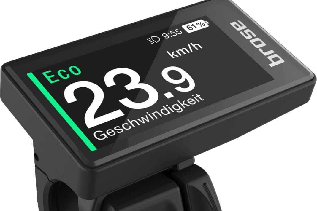 Instrument cluster: The new Control Allround offers a comprehensive package of functions. The brightness of the 1.9-inch display can be adjusted. It also offers a Bluetooth 5.0 interface and a USB-C port.