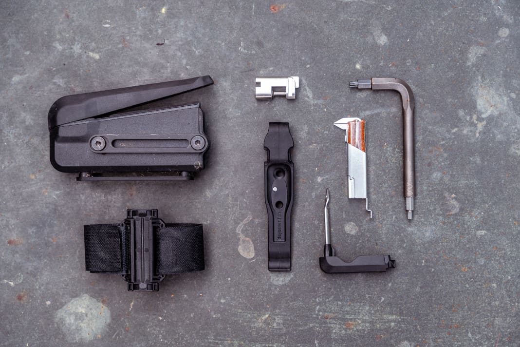 The Hassle`off tool from Milkit packs 20 functions into a very small space