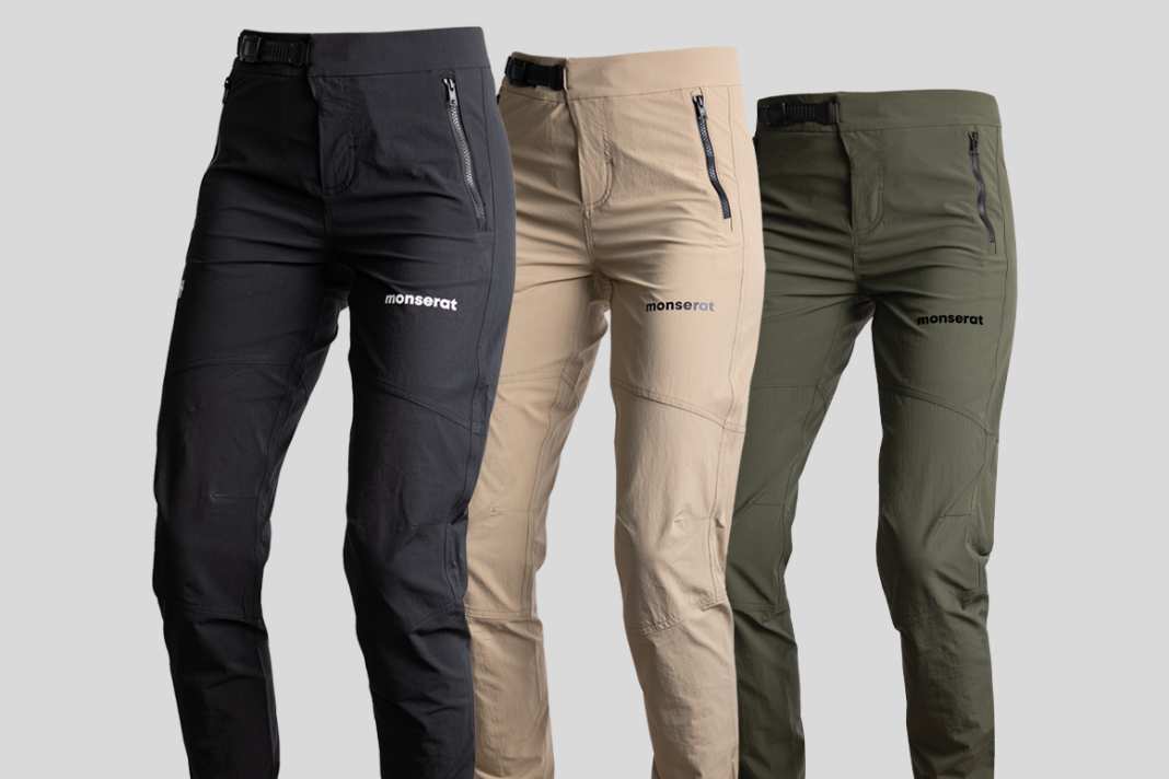 The new Monserat Trailpants 3: Enduro trousers for warm days that should fit every hip thanks to intermediate sizes.