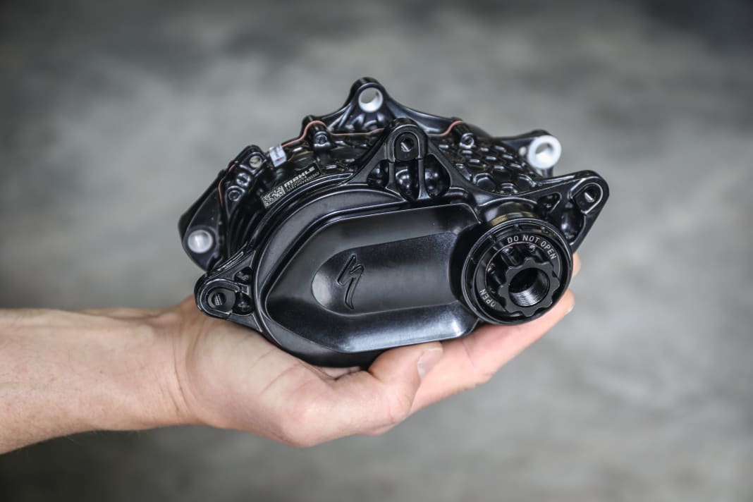 The new Specialized motor: even slightly lighter than its predecessor, but with more torque and more power.