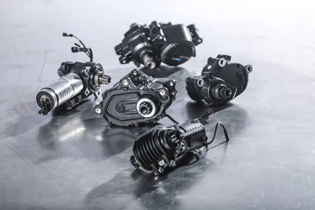 The light class of e-bike motors in a detailed laboratory and practical test.