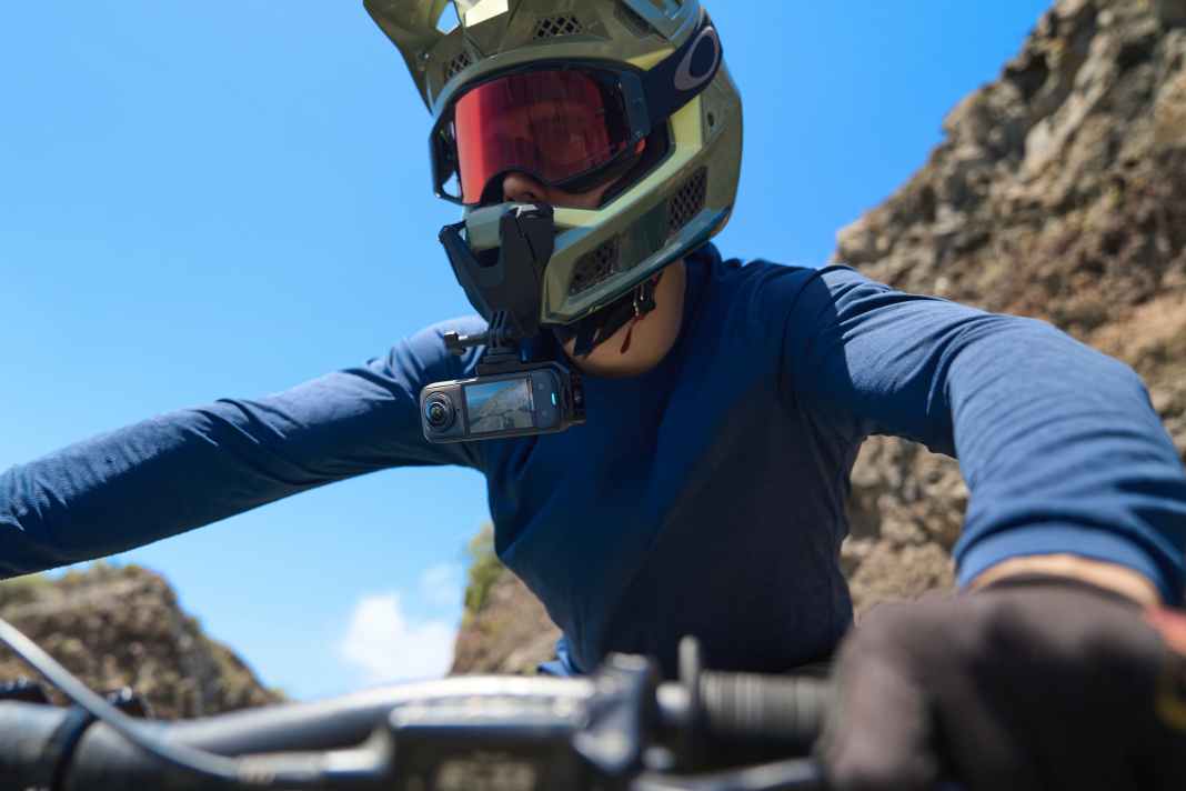 The new Insta360 X5 Actioncam comes with 8K and AI-supported functions.