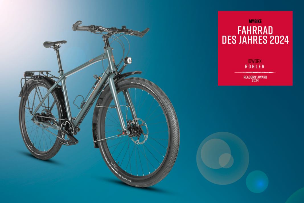 Winner of the 2024 Readers' Choice: Bike of the Year is the Idworx Rohler