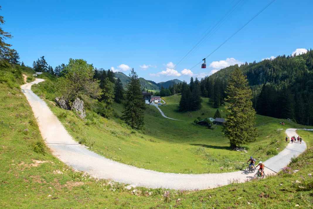 Everything feels like a marathon, except that the Chiemgau Bike Trophy has no stopwatch.