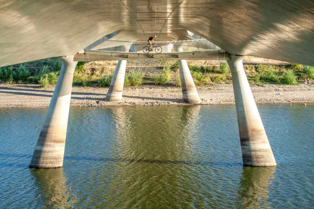 Mit dem Bike lässt sich auch die Architektur in den Städten entdecken.