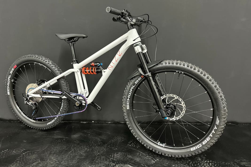 The Nize Full Suspension 24 is not only visually unique. It should also set a benchmark in terms of stability, weight and price.