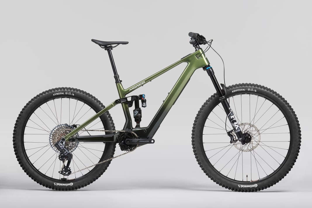 Fluid VLT 140 C2: 19.9 kilos, 7999 euros. Colour: green.