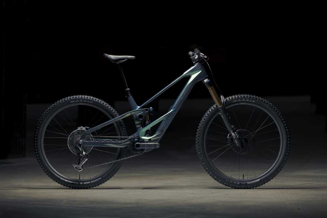Low and flat: the new Orbea Wild LT fits seamlessly into the Spanish brand’s gravity range.