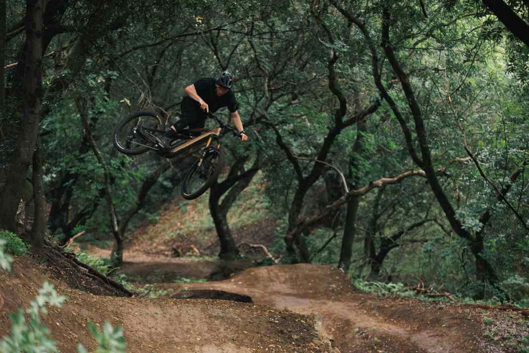 On full throttle: The new Ibis Oso with fixed 600 battery and Bosch CX.