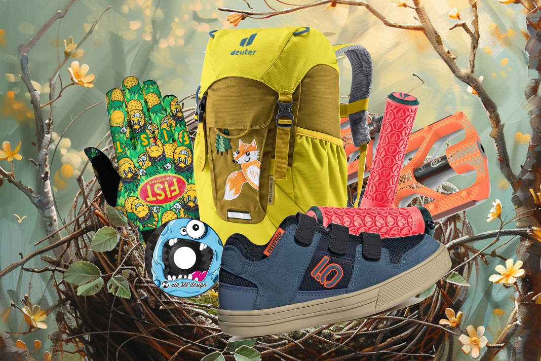 Still have no idea what the Easter bunny will bring? Then we have the right children's bike parts for you!