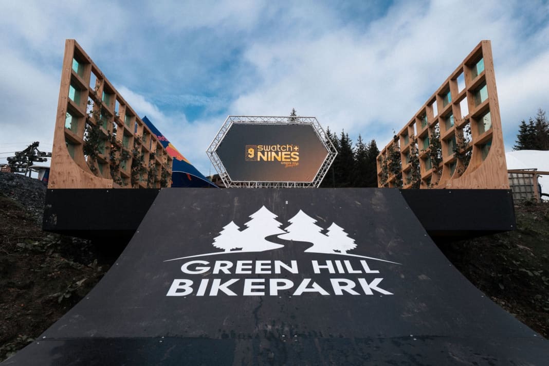 This year, the Swatch Nines will take place for the first time in the newly built Green Hill Bike Park.