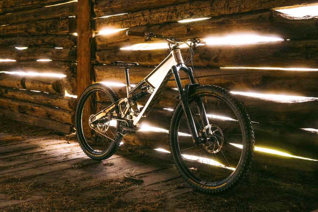 Der Rahmen des PM Sports Pika wird aus einem soliden Stück Alu gefräst. Der Prototyp ist ein spektakuläres Einzelstück.