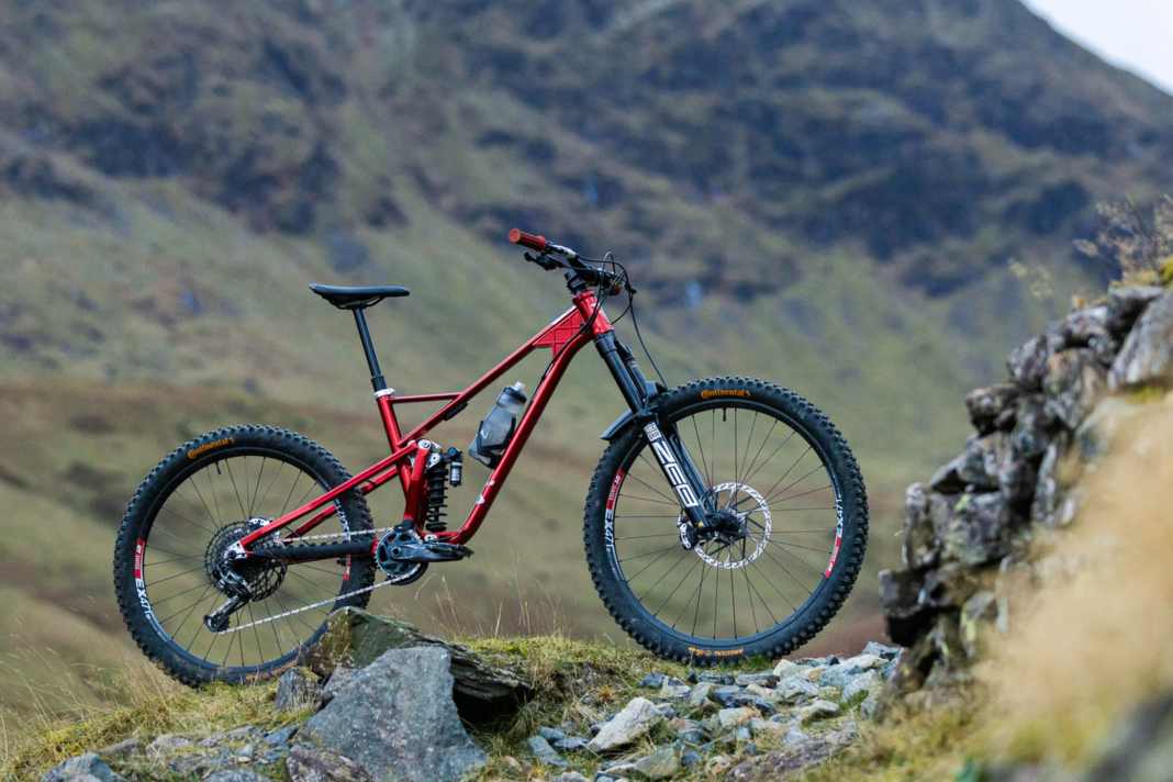 The Ra Bikes Bergsra steel enduro bike was influenced by the wild trails of the British Highlands.