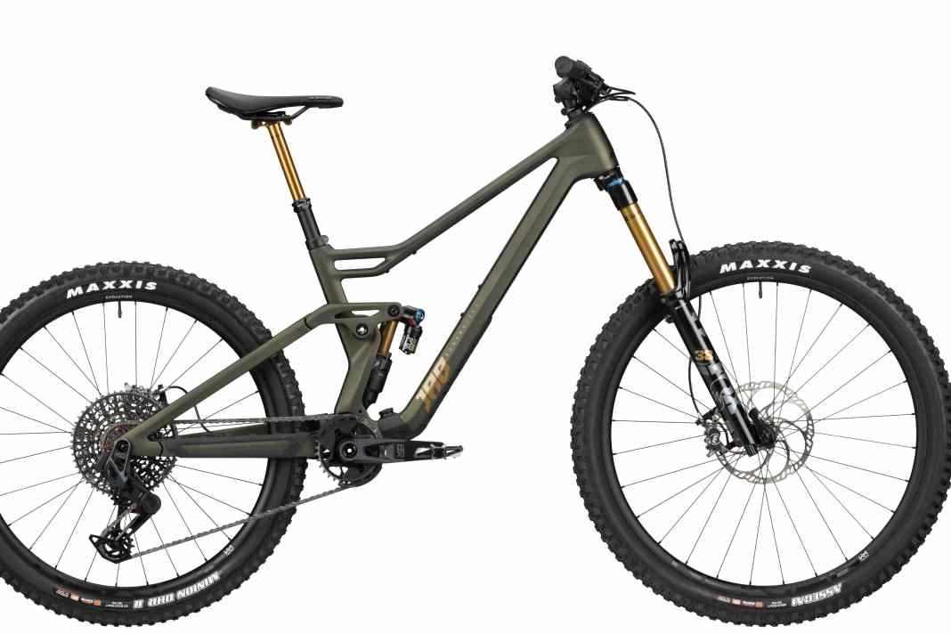 Carbon in schöner Form: der Rahmen des neuen Radon Jab 2024.