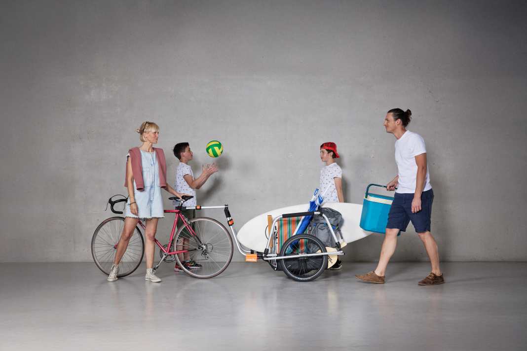 Thule hat die deutsche Firma Reacha übernommen und das Portfolio damit um vier innovative Fahrradanhänger erweitert.