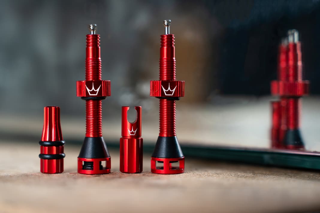 Peaty's introduces the Holeshot Fast Flow valves and promises 200 per cent more air flow and no more clogging.