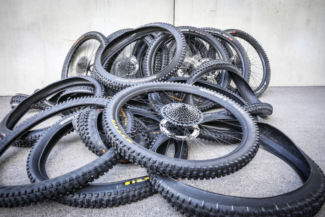 Go rubber! We put over 25 tyre variants through the lab.