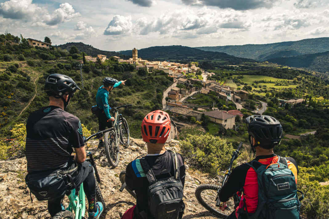 The Bike Kingdom Los Mallos has "only" 40 kilometres of signposted trails, but impresses with its spectacular rock formations and pretty villages