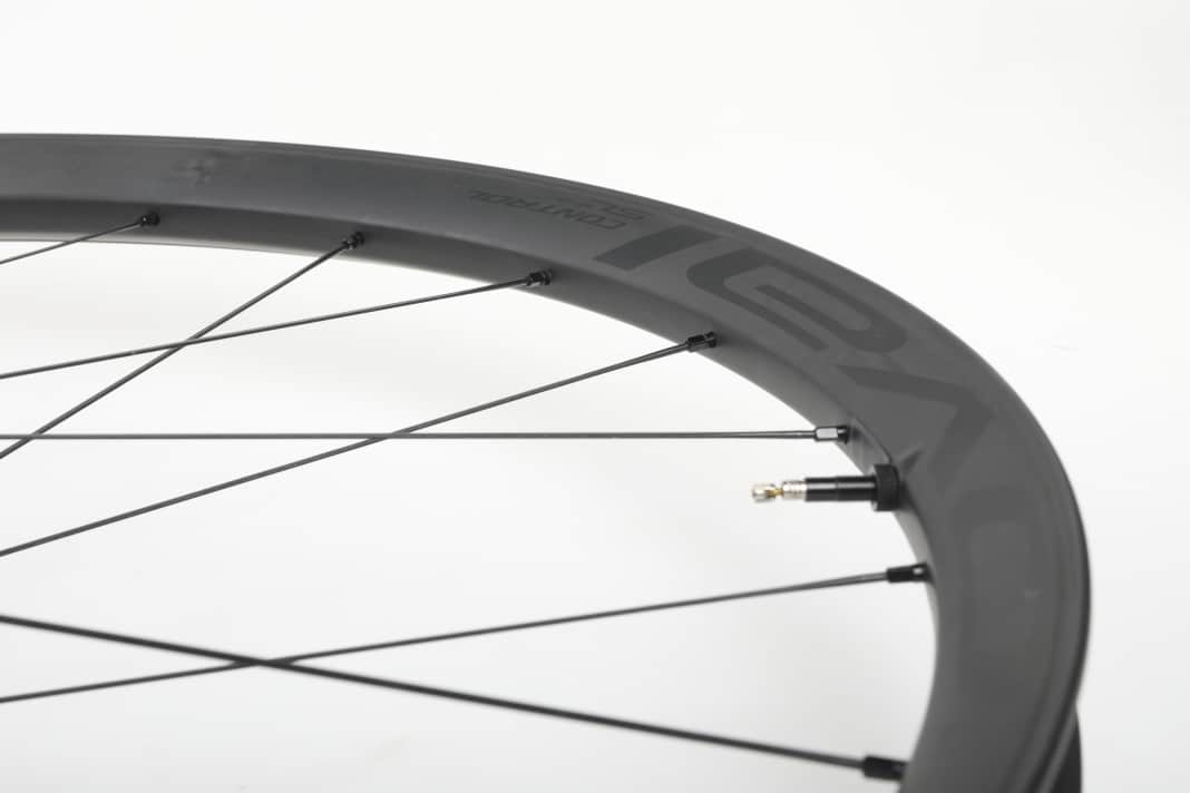 The Roval Control SL rims are relatively high.