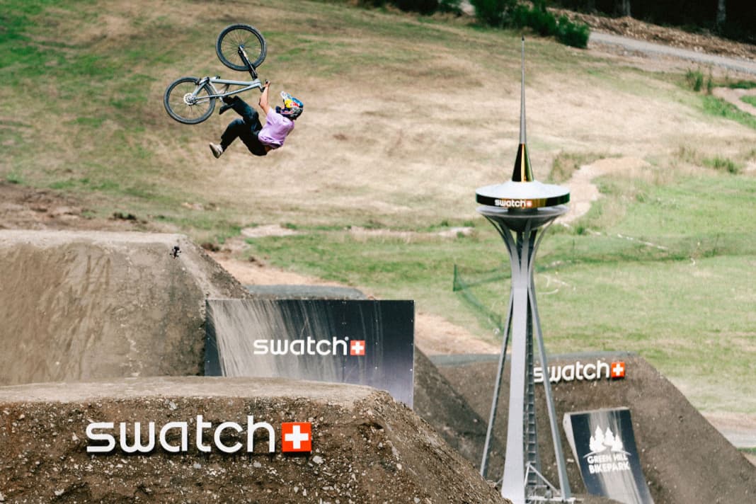 At the Swatch Nines, the best mountain bikers show what they've got.