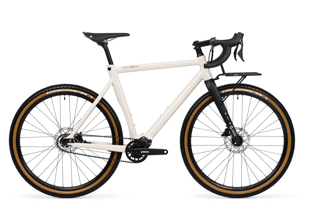 The Schindelhauer Wilhelm E-gravel bike is a luxurious city racer.