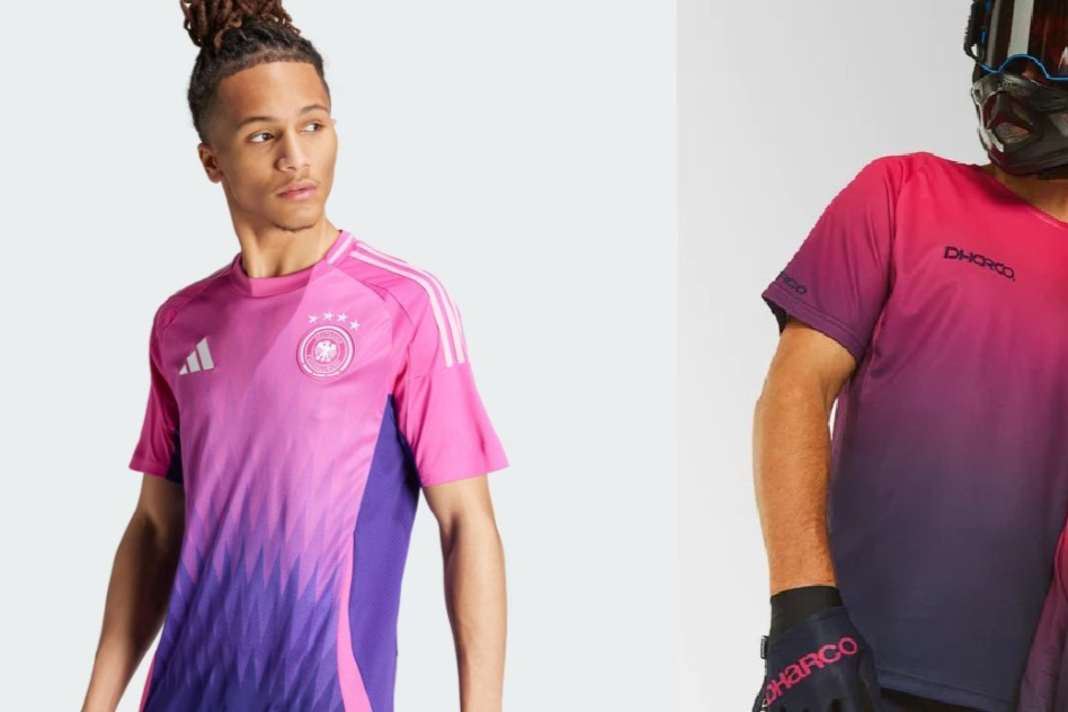 Inspired by the away DFB jersey, we present MTB parts in matching colours.