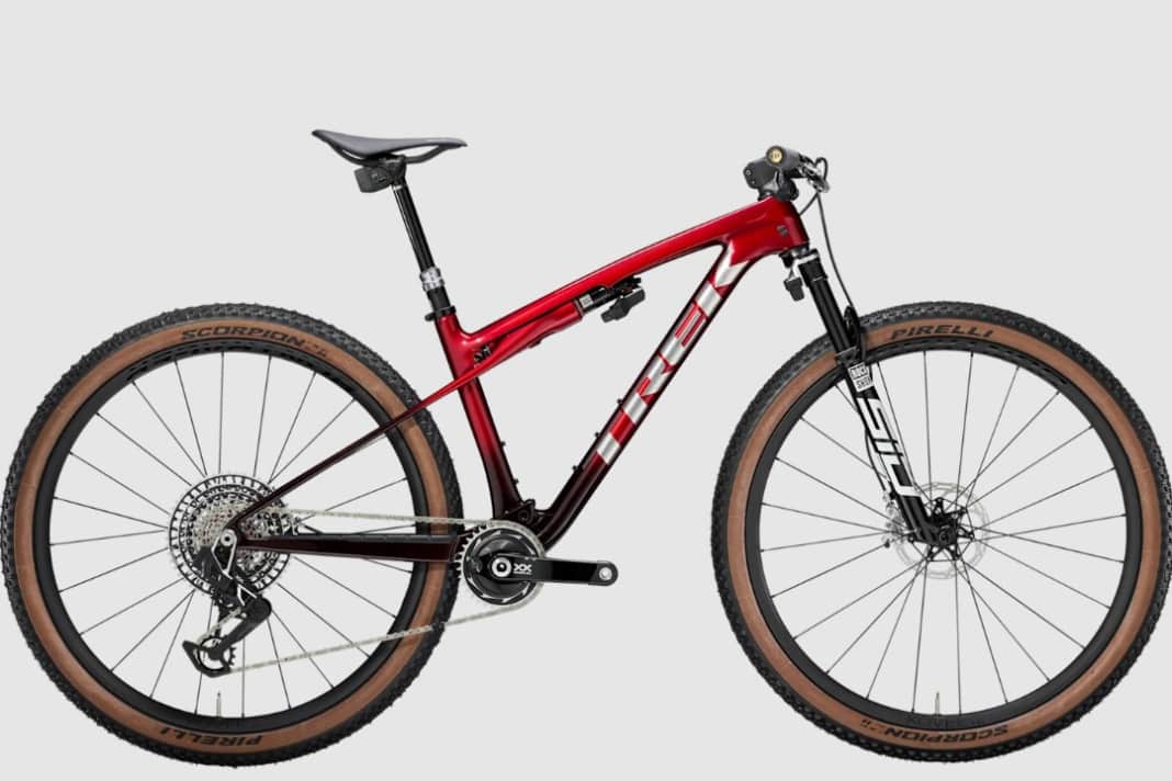 Only 6th place at 12,999 euros: The Trek Supercaliber SLR 9.9.