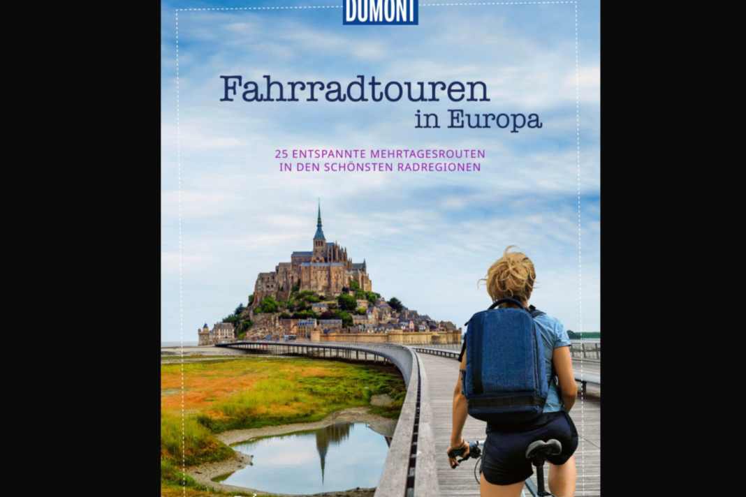 The illustrated book "Cycling tours in Europe" presents 25 relaxed multi-day tours through the most beautiful cycling regions in Europe.