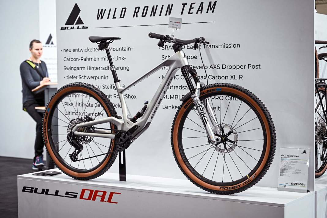 Bulls Wild Ronin: 29 inch, 140 millimetres. The new bike should feel most at home on trail tours with a lot of vertical metres.