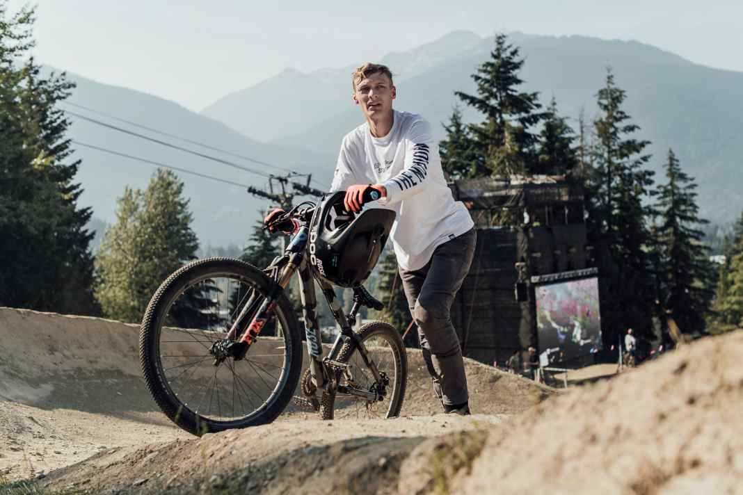 Lukas Knopf: Publikumsliebling, Youtube-Star, Slopestyle-Profi. Hier beim Superwettkampf Red Bull Joyride in Whistler.