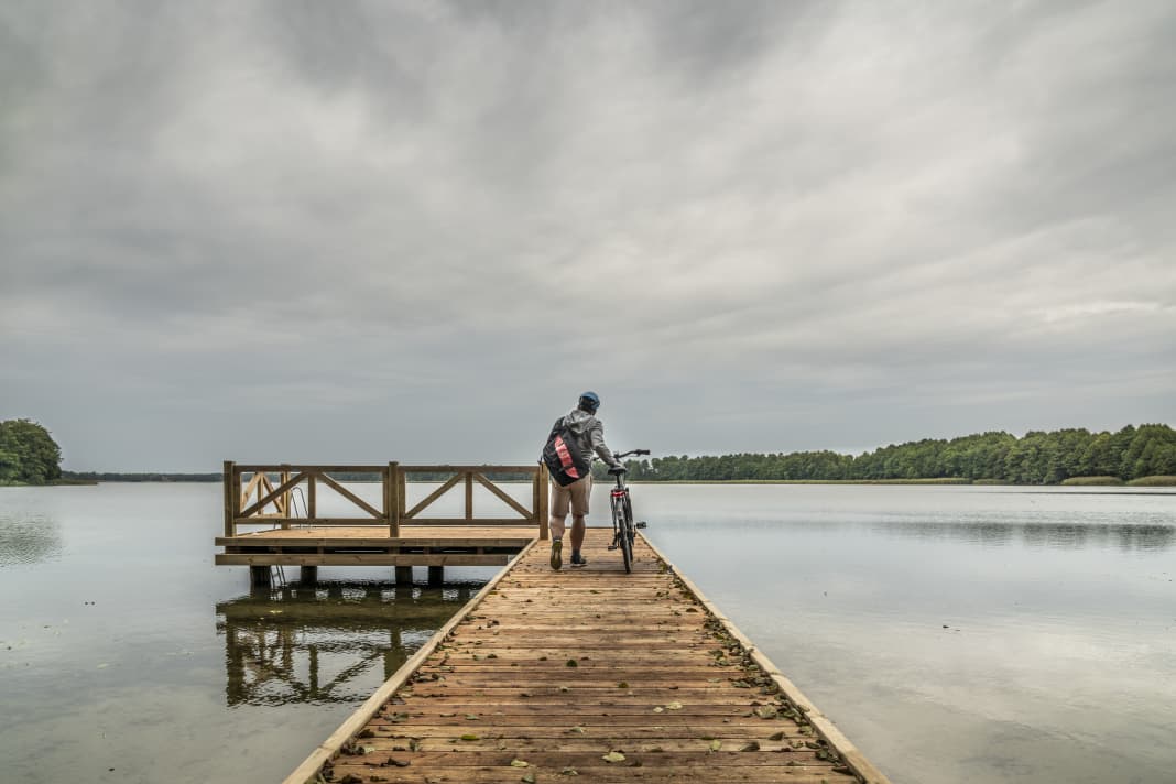 Peace and nature: away from traffic and mass tourism, Masuria is a varied cycling region