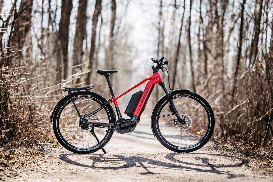 The Sengo :e is a fully equipped SUV e-bike with Bosch drive and carbon frame.