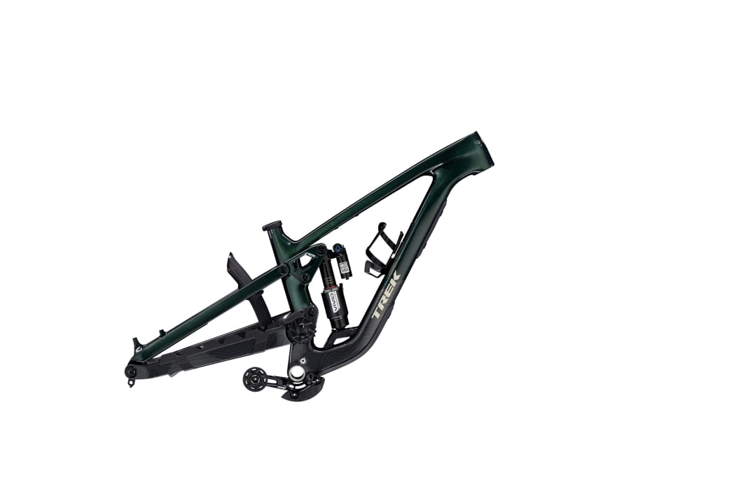 The carbon frame kit of the Trek Slash for 4999 euros.