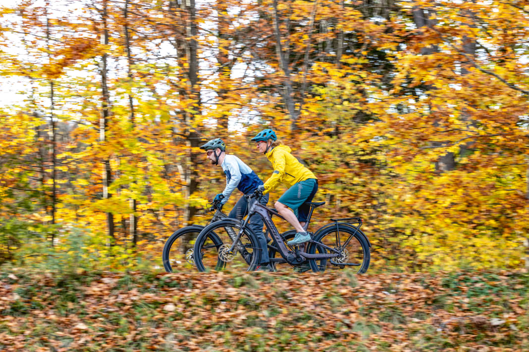 Specialized Tero X vs Giant Stance E+: suitable for off-road riding despite full equipment?