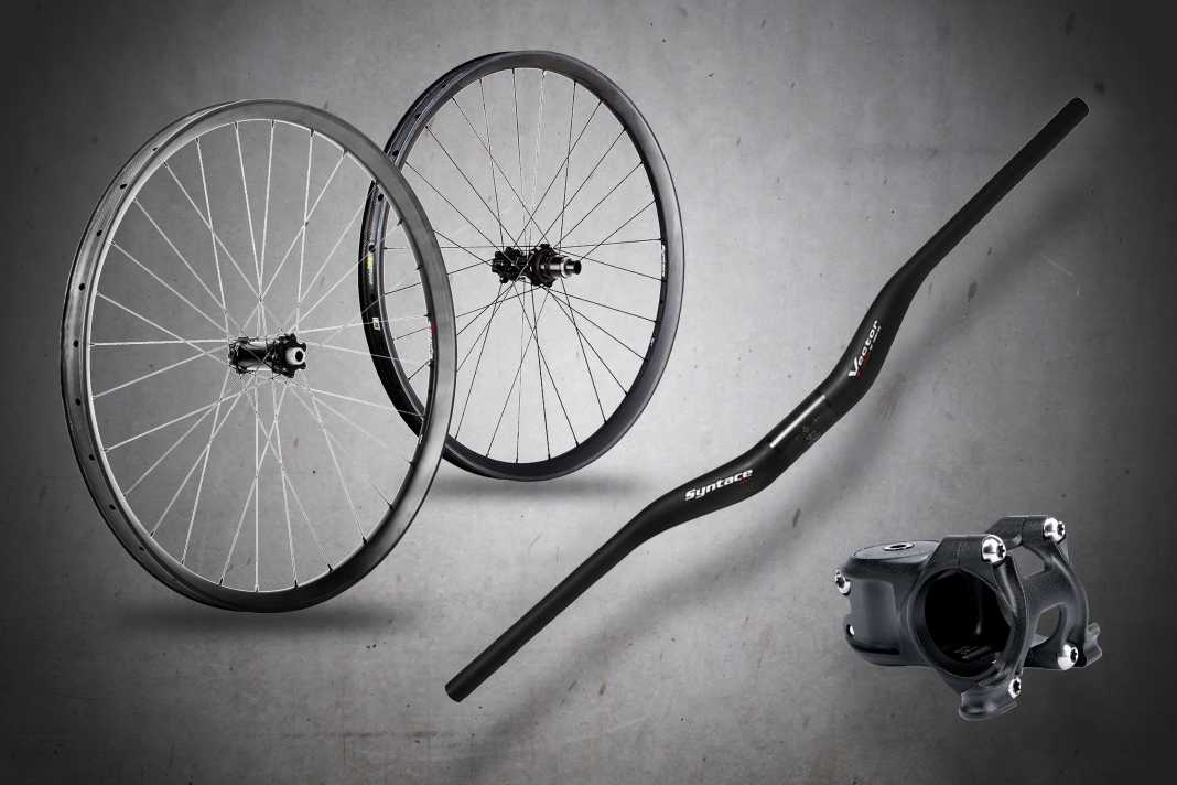 In addition to the handlebars and stem, there are also new wheels, which we present in a separate article.