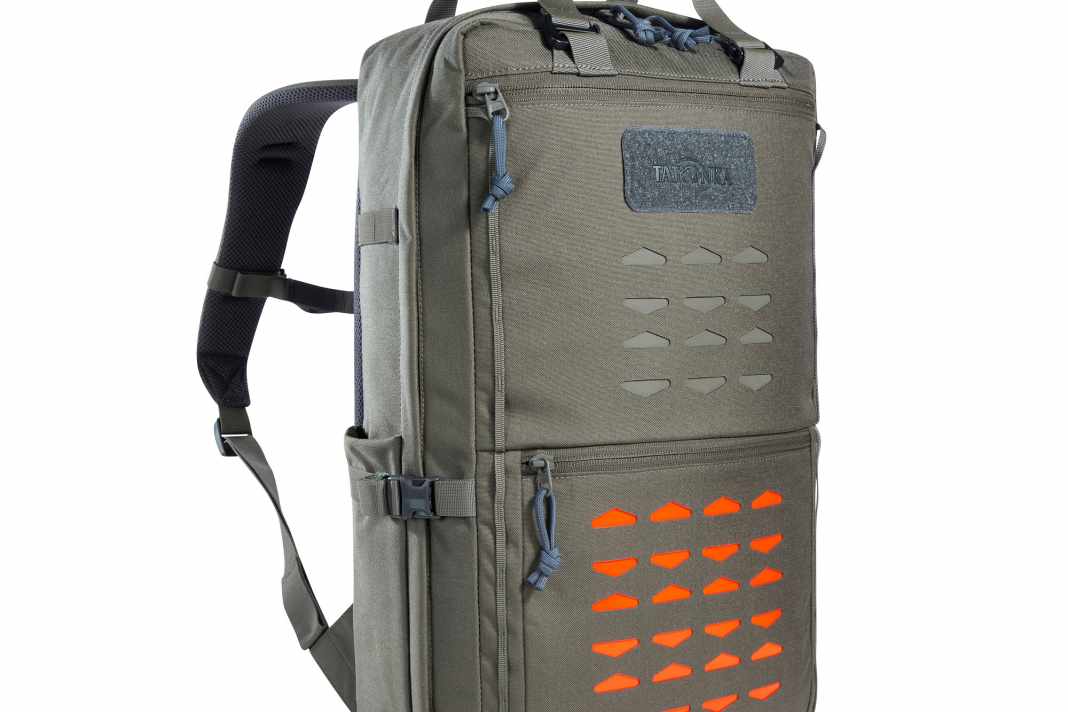 Der neue Tatonka EDC Pack 23 BC für 125 Euro, ohne Innentaschen.