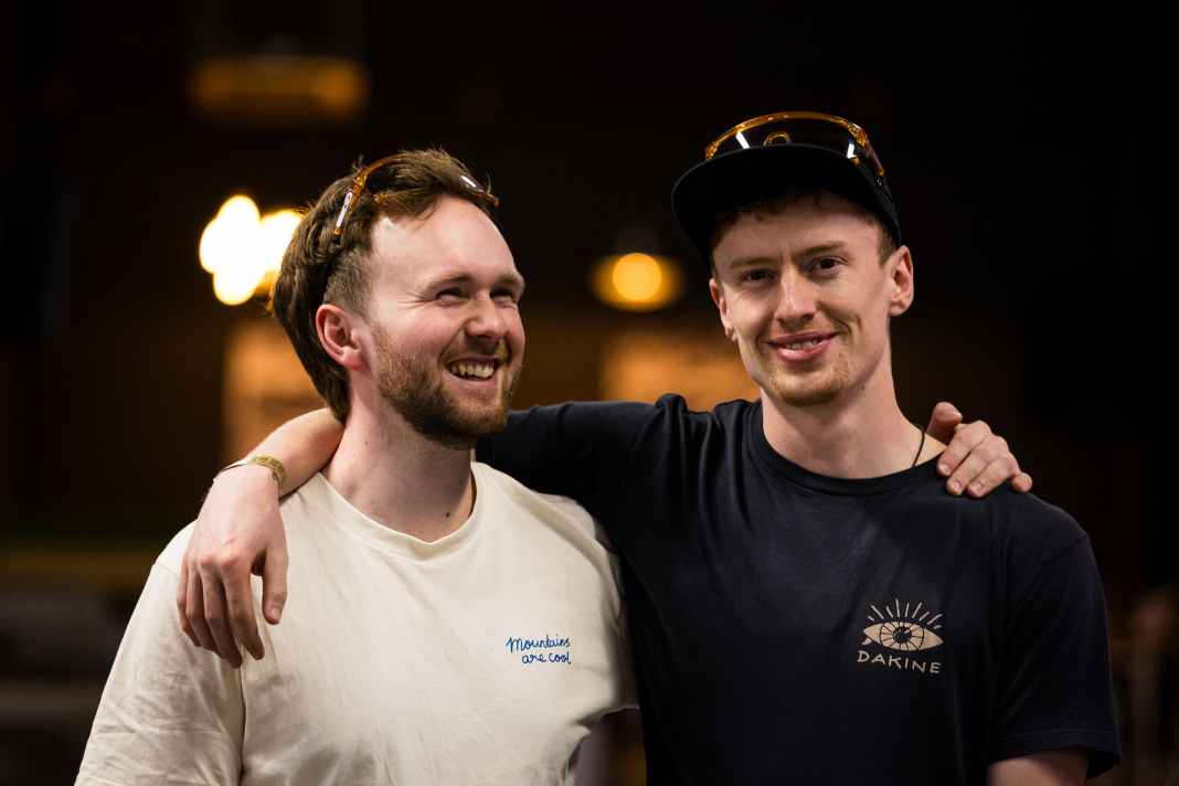 Business partners: Glen Thomson (left) and Max Rendall (right) are the bosses of the film company Sleeper.