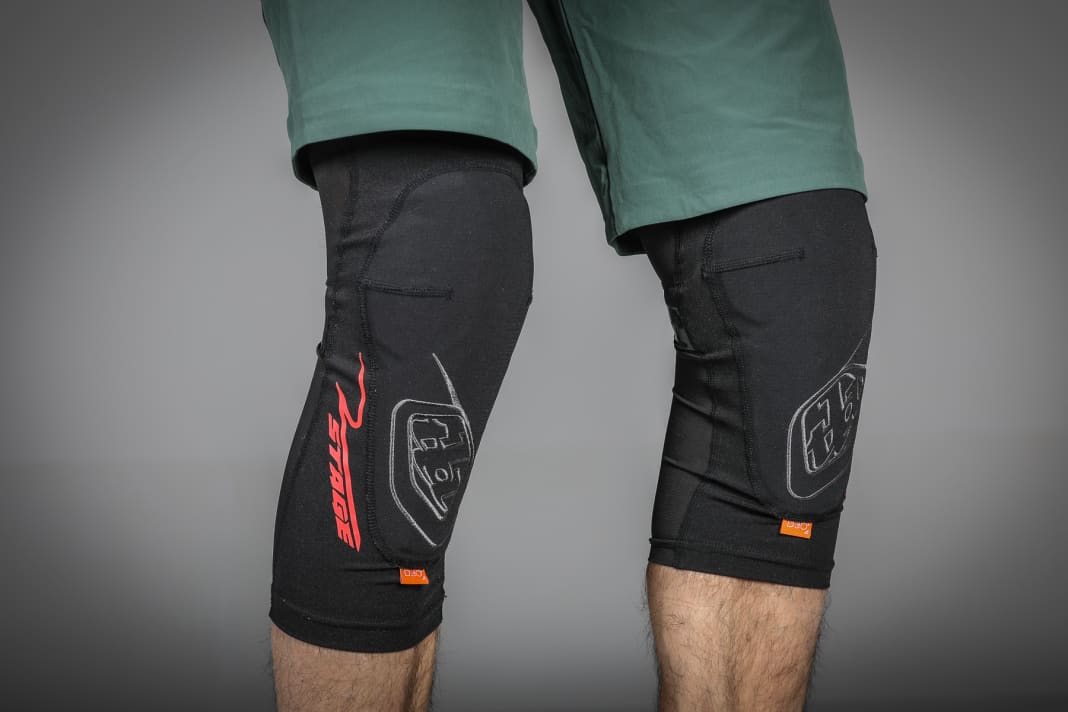 Troy Lee's Stage Knee is lightweight and extremely comfortable