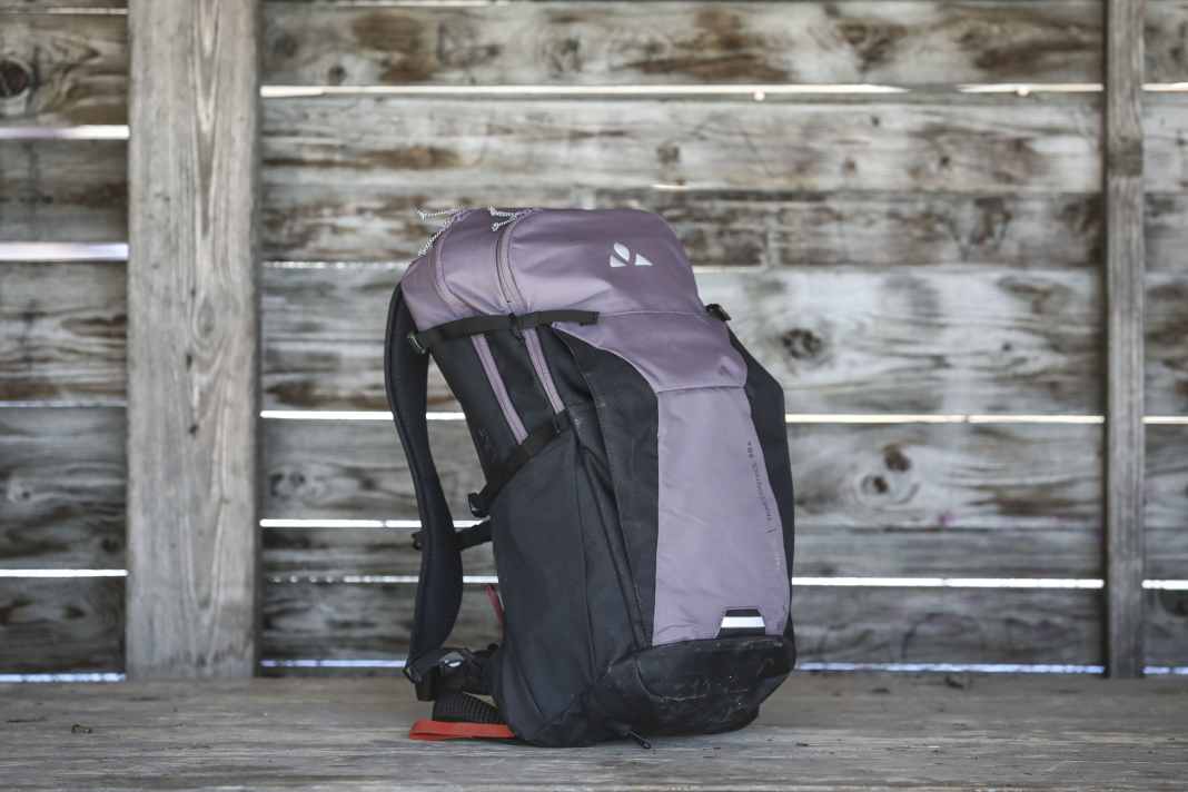 Vaude hat mit dem Trailcontrol 20+ einen MTB-Rucksack mit einzigartigem Rückensystem im Programm.