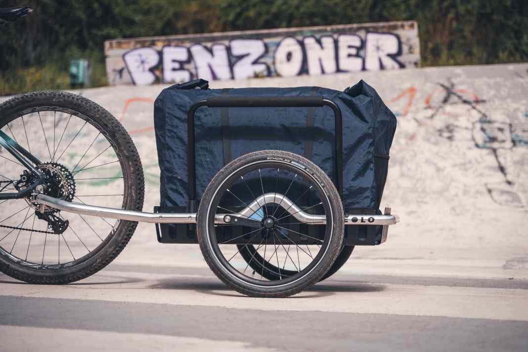 The Cargo from Leipzig-based manufacturer Veolo is designed to be lightweight and versatile - and it is also an alternative to a cargo bike