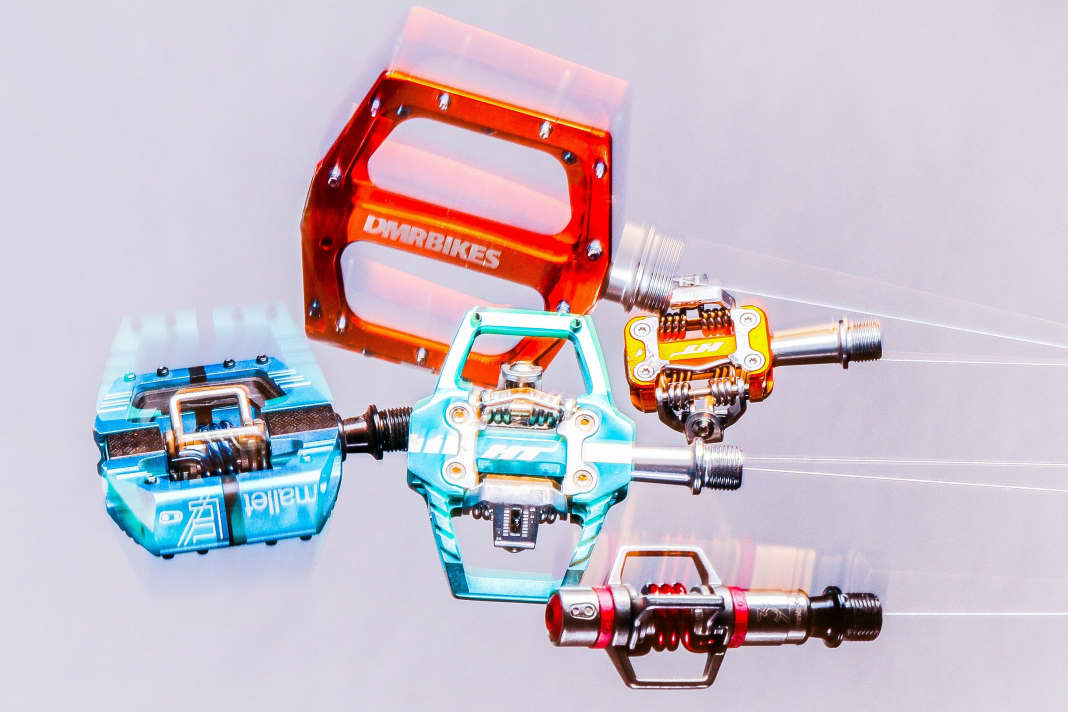 Flat, Enduro, Race: 20 MTB pedals in a big comparison test