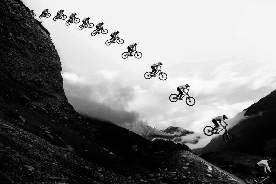 The 25-metre drop: "like a base jump".