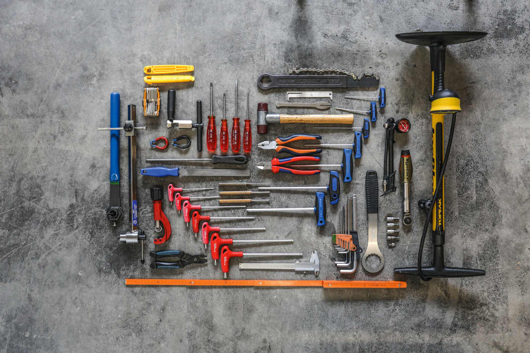 Bicycle workshop: The most important tools at a glance