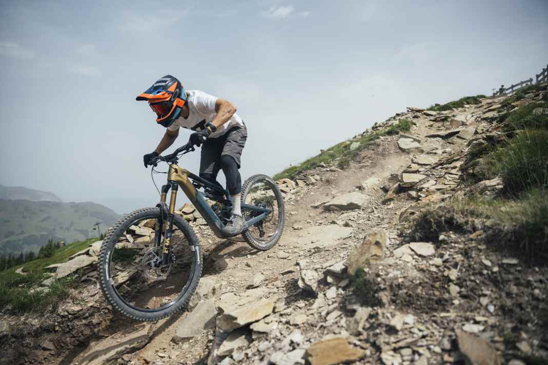 Tough going: The Decoy likes it steep and rough.