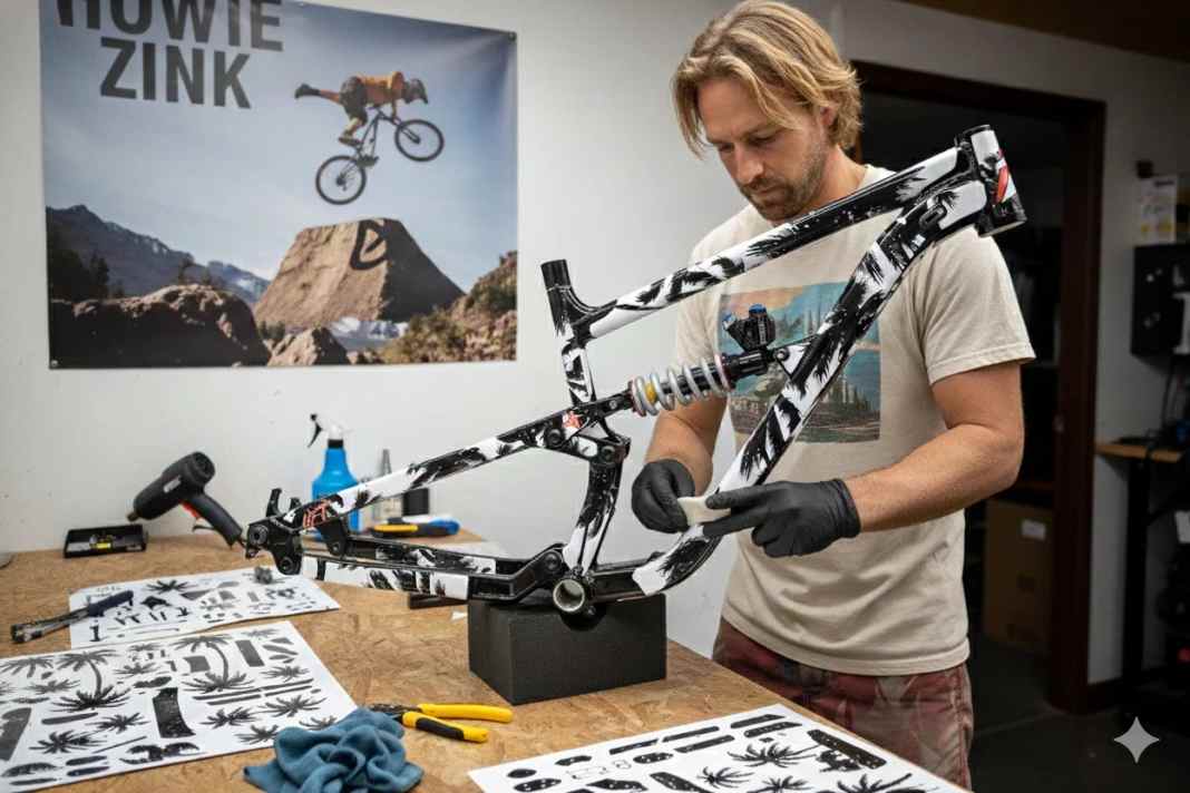 Voll Freeride: Mittels abgefahrener Sticker-Kits (131,95 Euro Aufpreis) lässt sich die Optik des Zink Vacay individualisieren.
