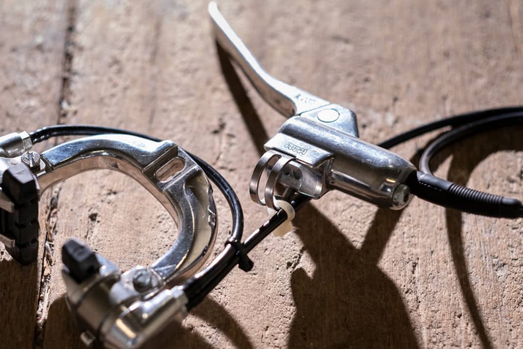 Brilliant idea: The Magura "Hydrostop" was the first hydraulic brake for bicycles in 1987.
