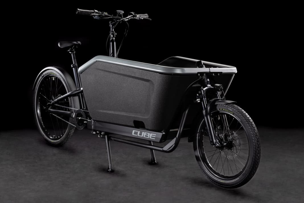 Cargobike from Cube: Cargo Dual Hybrid
