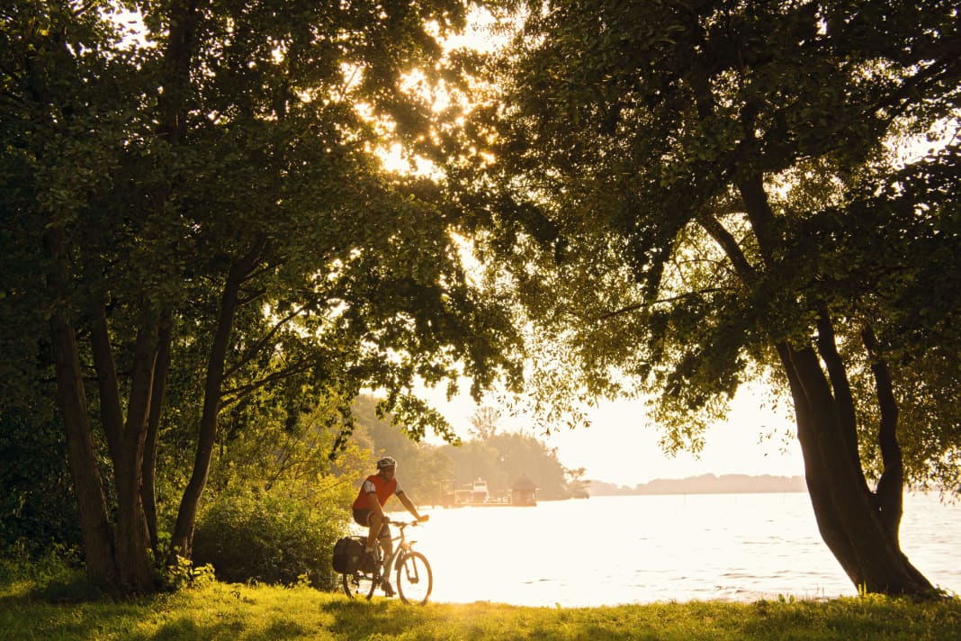 Havelland between Werder and Brandenburg