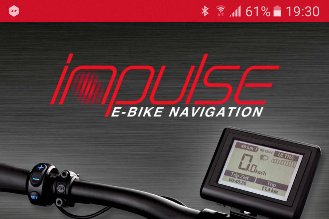 Second Screen: Die Smartphone-App für den Impulse-Antrieb ist übersichtlich gestaltet und leicht zu bedienen.